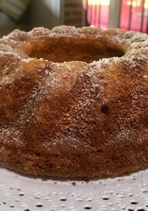 Una foto de Yuca (mandioca o Aipim) en Torta dulce