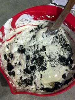 A picture of Oreo Cookie Mousse.
