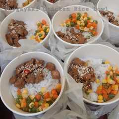 Shogayaki Chicken Sesame Rice Bowl (Ayam Tumis Jahe Kecap dengan Wijen)-レシピのメイン写真