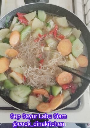 Foto resep Sop Sayur Labu Siam
