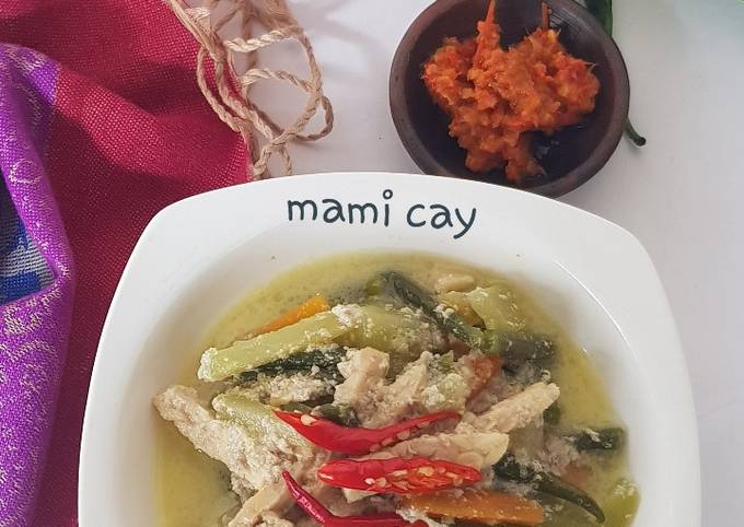 Resep Sayur Lodeh Medan Pelengkap Lontong Medan Oleh Desfita Mami Cay Cookpad