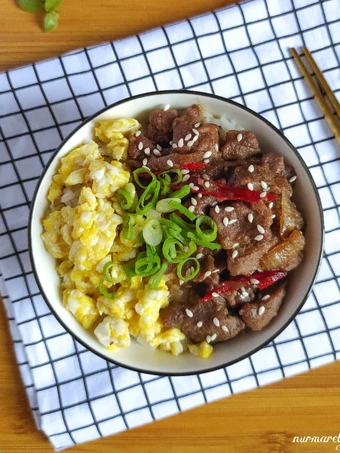 Langkah Mudah untuk Menyiapkan Resep 122. Rice Bowl - Beef Teriyaki yang Lezat