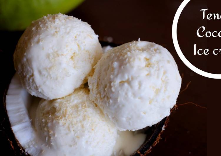 Recipe of Any-night-of-the-week Tender Coconut Ice Cream