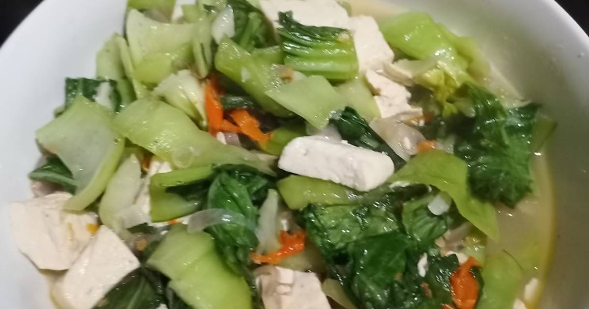 Resep Sayur Pokcoy Tahu Oleh Nurul Hikmah Cookpad