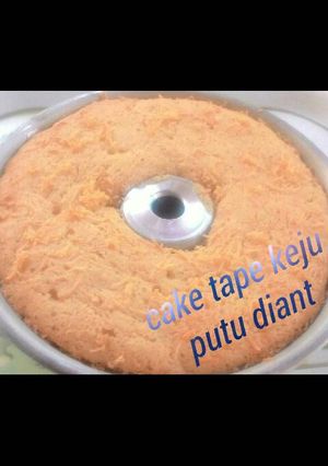 Foto resep Cake tape keju soft