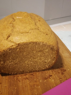 Una foto de Bizcocho de mascarpone y harina de espelta en panificadora