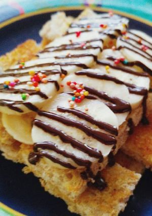 Foto resep Finger Banana Toast