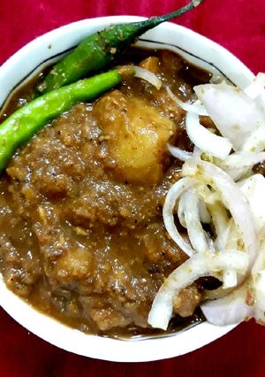 A picture of Chana Masala.