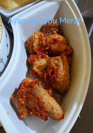 Foto resep Ayam Bumbu Merah