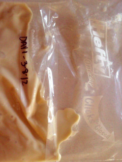 A picture of Amish Friendship Bread Starter.