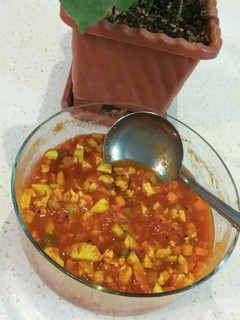 عکسی از دستور ترشی فصل(گوجه فرنگی)