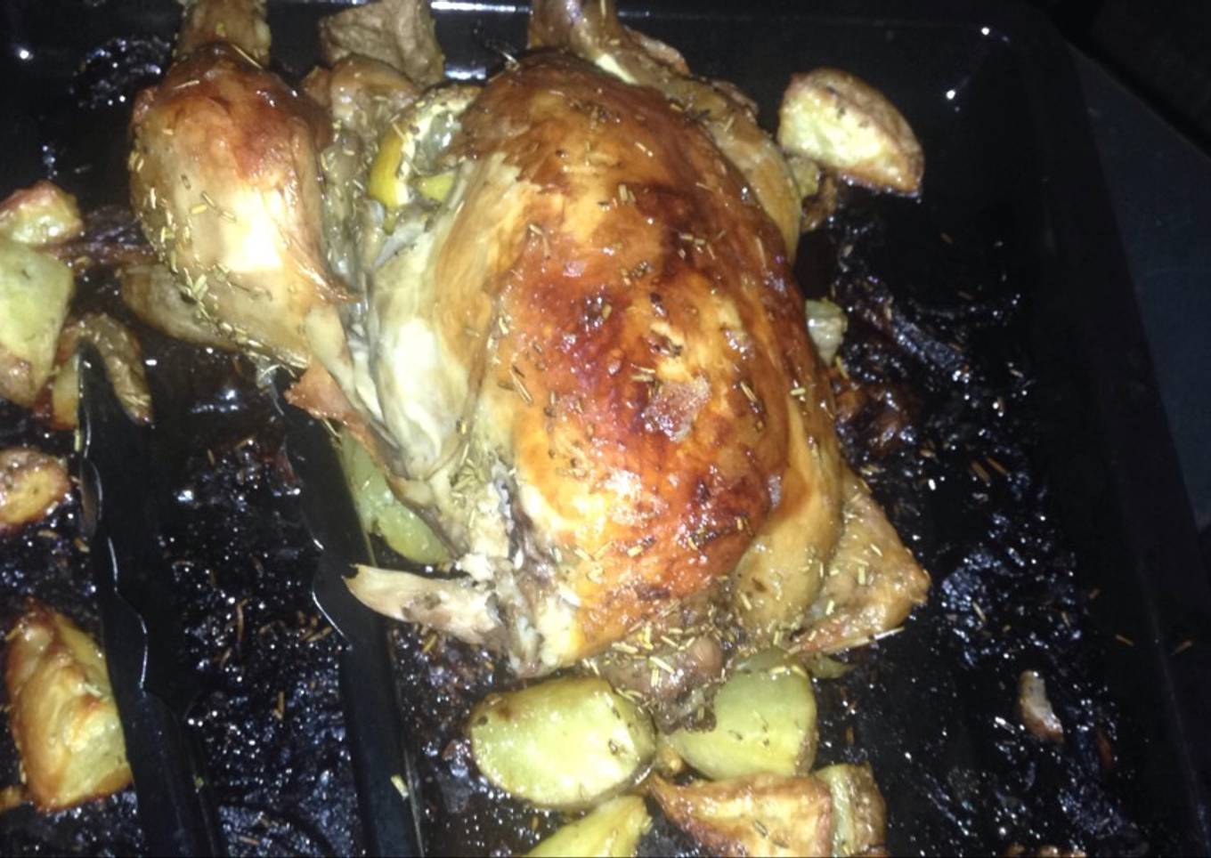 Roasted chicken