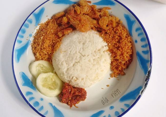 Resep Isi Piringku - Nasi Udang Goreng Bu Rudy oleh Ririn Kristanti