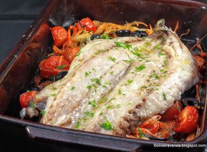 Foto principal de Jurel al horno con verduras