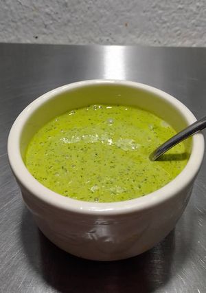 Una foto de Aderezo de cilantro