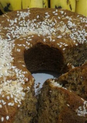 Foto resep Banana Cake with Cinnamon