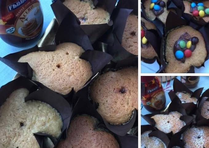 Muffin allo sciroppo d’acero e nutella