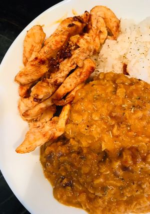 A picture of Red Lentil Curry.