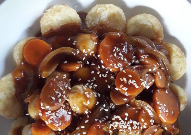 Resep Tofu saus teriyaki Anti Gagal