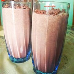 A picture of Chocolate milkshake.