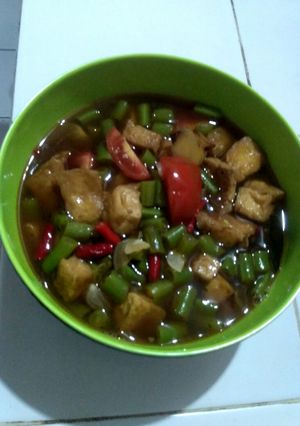 Foto resep Sayur asem2 buncis tahu