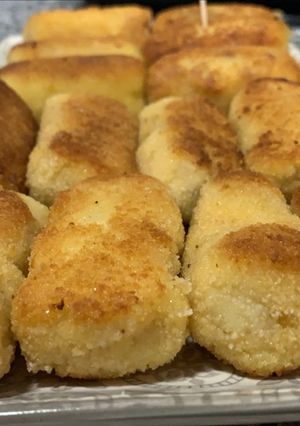 Una foto de Croquetas de ceps y parmesano