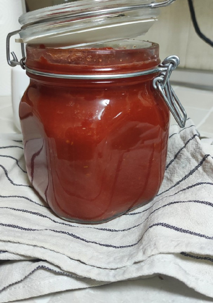 Una foto de Tomate frito casero con o sin Mambo
