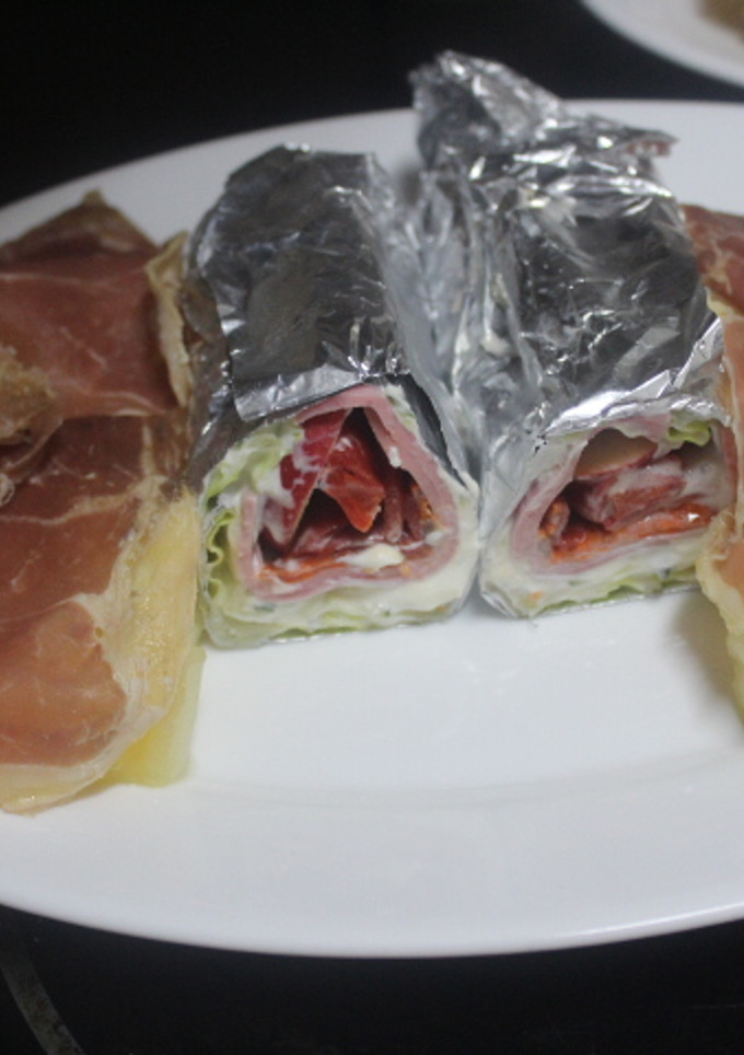 Una foto de Bocadillo de lechuga