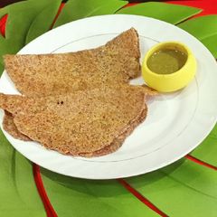 Healthy Ragi Flakes Chilla A picture of Healthy Ragi Flakes Chilla.
