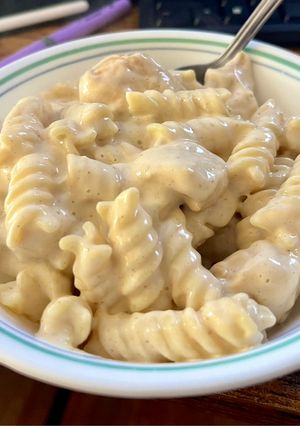 A picture of Cajun Chicken Alfredo.