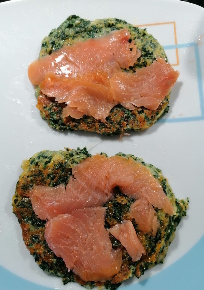 Una foto de Tortitas de espinacas