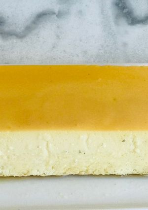 Une photo de Flan coco caramel