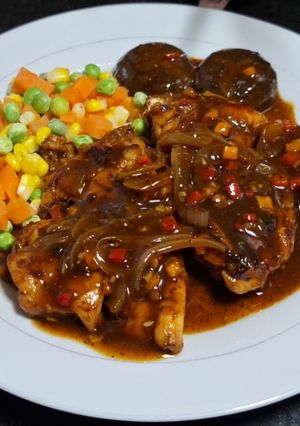 Foto resep Chicken Steak Saus Lada Hitam