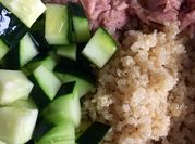Una foto de quinoa bowl