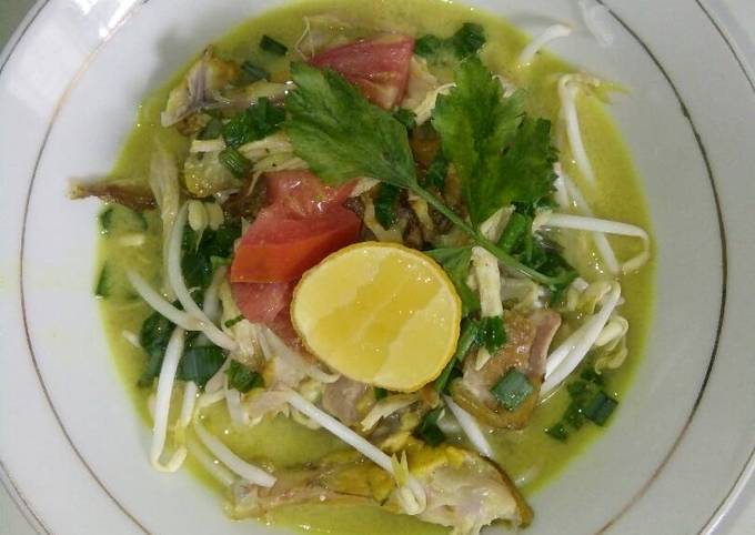 Soto medan ayam kampung