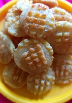 Foto resep Cemilan simpelll batita cookies oat and cheese