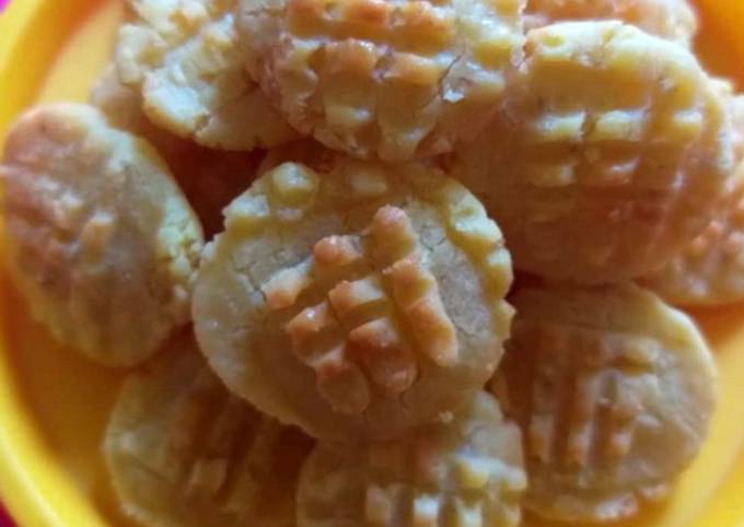 Resep Cemilan simpelll batita cookies oat and cheese yang Enak