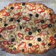 Pizza con base de coliflor