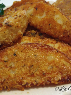 Una foto de Patatas con parmesano