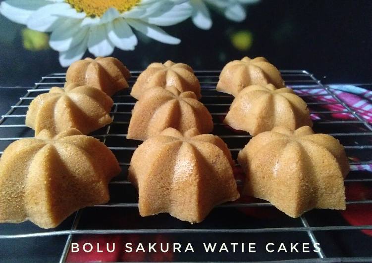 Langkah Mudah untuk Menyiapkan Bolu sakura, Enak Banget