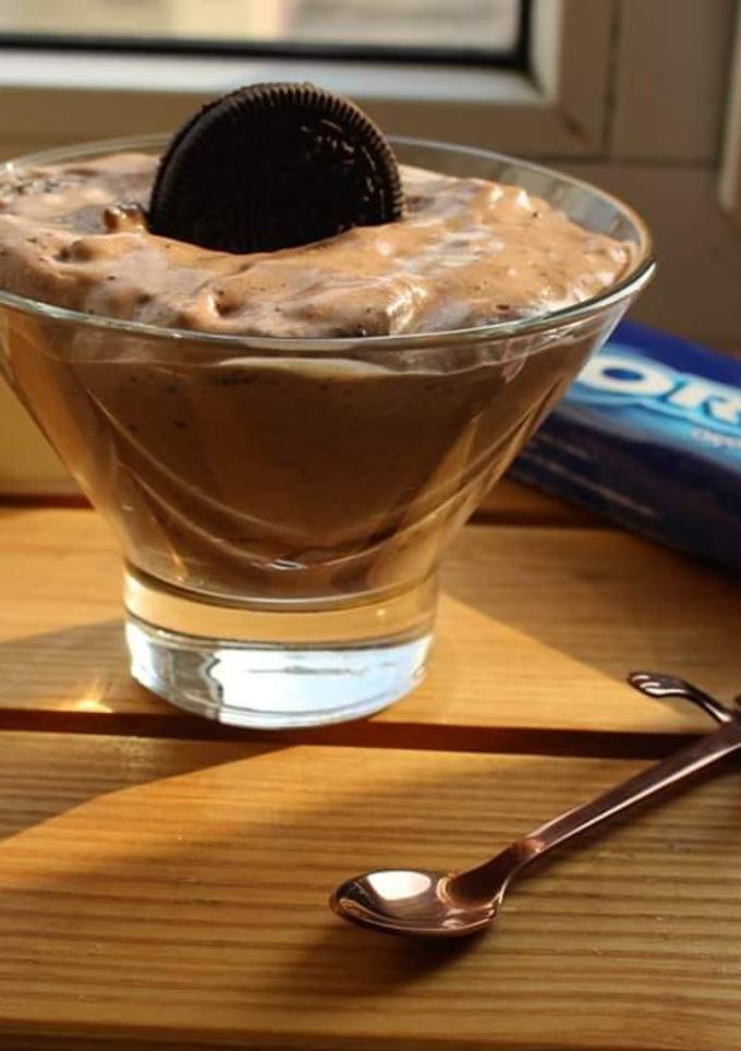 Ніжний мус з печивом "Oreo"