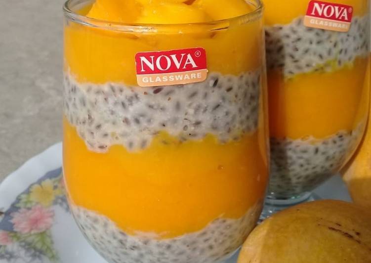 Mango Chia Pudding