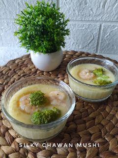Foto resep Silky Chawan Mushi (Japanese Steamed Egg)