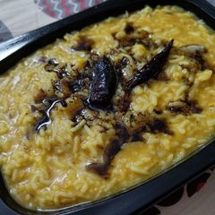 A picture of Restaurant Style Dal Khichdi.