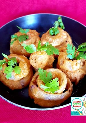 A picture of क्रीस्पी क्रन्ची अनियन रिंग्स, (crispy crunchy onion rings recipe in hindi).