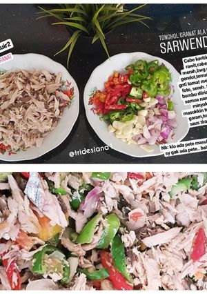 Foto resep Tongkol granat suir... simple cook (ala resep sarwendah)