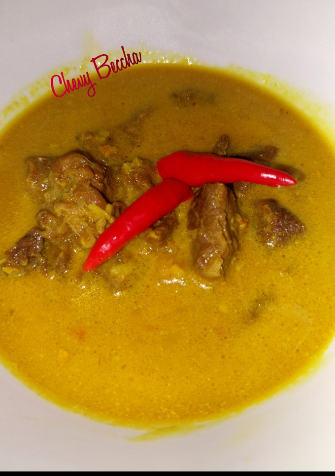 Foto resep Gulai Daging Sapi
