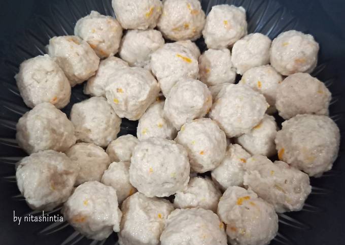 Resep Mpasi 1 [bakso Ayam Frozen Food ] Menu Utama Oleh Nita