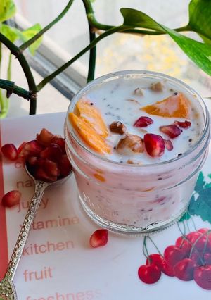 A picture of Overnight Oats Smoothie.
