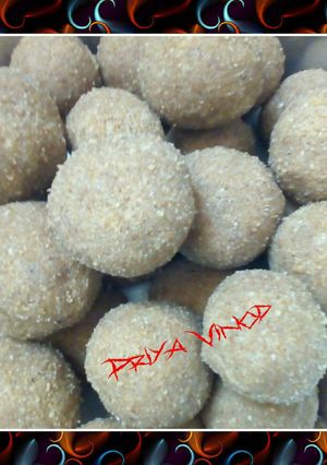 A picture of Winters spacial - dry fruits laddu.